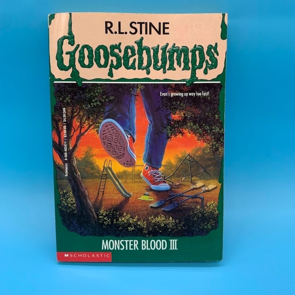Vintage Goosebumps Paperback Book #29 Monster Blood III 1st Print 1995